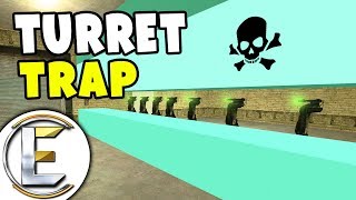 Turret Trap Base - Gmod DarkRP Life (I Challenge Players If They Get Through Their Get Credits)