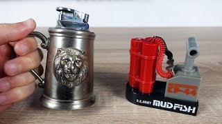 22 außergewöhnliche und besondere Feuerzeuge aus einer Ebay Kleinanzeigen Sammlung!