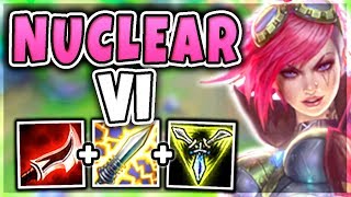 DIVE BOMBER VI MID! 100% INSTANT KILL ENEMIES WITH ONE PUNCH! (OVERPOWERED) - League of Legends