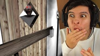 ENCERRÉ A GRANNY EN EL NUEVO SAUNA !! *SE DESMAYA* - Granny (Horror Game)