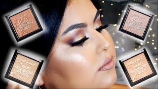 BEST $5 HIGHLIGHTERS EVER! | WET N WILD MEGAGLO HIGHLIGHTING POWDERS REVIEW + SWATCHES