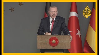 ?? ?? أردوغان: مصر والإمارات تدعمان #حفتر وتقدمان السلاح له ولن نترك السراج وحيدا