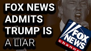 SHOCK: Fox News Fact-Checks Trump: "None Of That Was True"