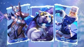 Arena of Valor (EU) Adds Grakk Snowsickle, Veera Snow Angel, Ilumia Ice Queen