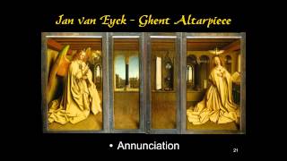 ARTH 2020/4007 Jan van Eyck 1: Man in a Red Turban, Ghent Altarpiece (beginning)