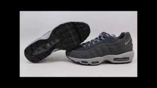 Nike Air Max 95 609048-088 KixRx.com Dark Grey/Wolf Grey-White Mens