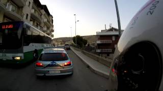 Aprilia Rs 50 vs Rally Car ( Gopro On board )