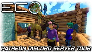 Eco Global Survival | Amazing! Patreon DIscord Server Tour | EP1 | Eco Gameplay