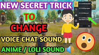 How To Change Voice In Pubg Mobile | Quick Chat Loli Voice | PARVEJ JGAMER