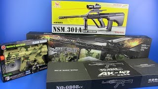 Guns Toys - Box of Toys ! Military Guns Best Toys for Kids