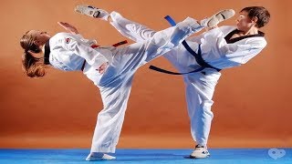 Юные спортсмены Таэквондо удивляют красивыми нокаутами