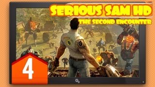 Serious Sam HD Drugie Starcie - Teotihuacan Dziedzińce Węża #4 (wszystkie sekrety)