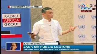 Chinese billionaire Jack Ma's Public lecture #JackMaInKenya