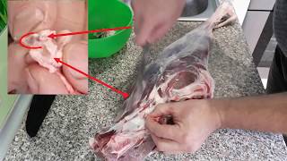 Баранина без запаха. Удаление лимфатических узлов.