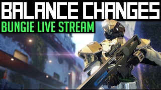 Destiny News | BALANCE CHANGES! - Sandbox Changes Coming in Hotfix 2.5.0.2 (Bungie Live Stream)