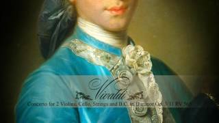 A. VIVALDI: Concerto for 2 Violins and Cello in D minor Op. 3/11 RV 565, Akademie für Alte Musik
