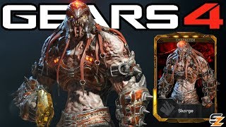 Gears of War 4 - "Locust Skorge" Character Multiplayer Gameplay!