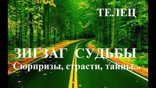 ТЕЛЕЦ . ЗИГЗАГИ  СУДЬБЫ. Тайны, сюрпризы, страсти.
