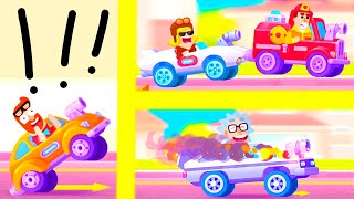 A CORRIDA MAIS PERIGOSA E DIVERTIDA DO MUNDO → Racemasters - Сlash of Сars ??