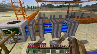 Minecraft Episode 6  - How to use a Buildcraft Quarry