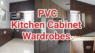 PVC Interior Work for 3Bhk Apartment home | Pvc kitchen Cabinet #kitchen #pvc #Interior