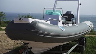 Сбор лодки РИБ 550 Extra Ocean Drive