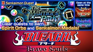 ПРОХОЖДЕНИЕ SENKAIMON QUEST - THE WARRIOR'S PATH (Extra Floors) | Bleach Brave Souls #627