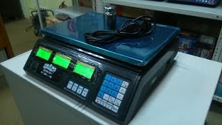 Весы торговые электронные romitech necs 30-1