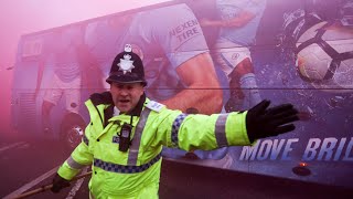 Manchester City coach posts footage of attack on team bus