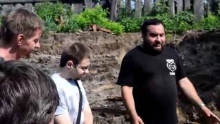 Археологические раскопки в городе Тара