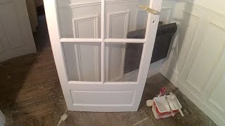 Peindre une porte vitree ★
