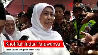 Para Kiai dan Santri se-Keresidenan Kediri Deklarasi Dukung Kemenangan Jokowi-Ma`ruf