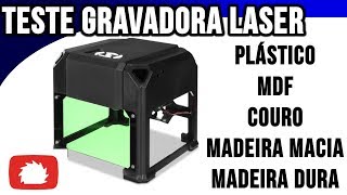 Gravadora Laser PORTÁTIL! Review e Unboxing completo!