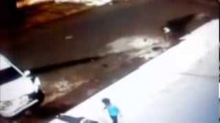 REAL Miracle Caught On Tape !! 5 year old escapes death !!