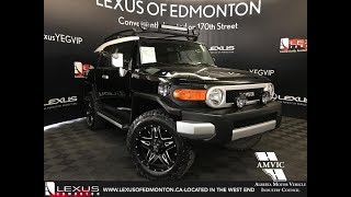 Used Black 2014 Toyota FJ Cruiser Off-road Package Walkaround Review Slave Lake Alberta