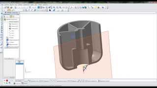 КОМПАС-3D: Мебельная опора (ножка)