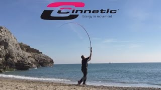 Cañas surf casting Cinnetic 2017 a prueba
