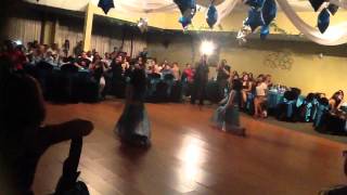 Danza un largo viaje en Quinceañera de katherin
