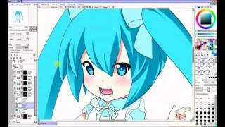 Speed Paint Vocaloid Fairy tale