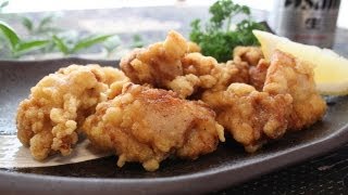 ジューシーな「鶏のから揚げ」の作り方 - How to make "japanese fried chicken".