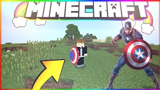 Щит Капитана Америки в Minecraft | Minecraft 1.4 | Minecraft 1.5 | shield