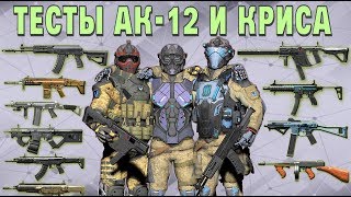Warface тесты АК-12 и Kriss Custom в сравнении с ближайшими аналогами