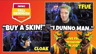 *NEW* FORTNITE FINALLY TFUE BUYS/WEARS A SKIN PATCH PATROLLER TWITCHCON