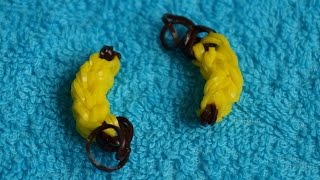 Фигурки из резинок. Фигурка из резинок "Банан" на карандашах