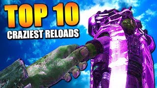 Top 10 "CRAZIEST RELOADS" in COD HISTORY | Chaos
