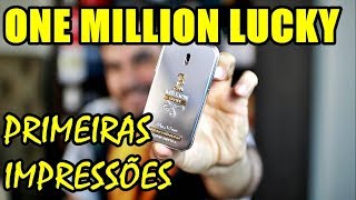1 MILLION LUCKY - PRIMEIRAS IMPRESSÕES do novo perfume importado de Paco Rabanne