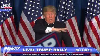 FULL: Donald Trump LIVE Rally - Portland, Maine - 3/3/16 - FNN