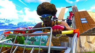 CRAZY OBSTACLE COURSE IN PLAYGROUND! (Fortnite Battle Royale)