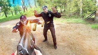 ВЫХВАТИЛ КАЛАШ у ПОЛИЦЕЙСКОГО. ПАША ПЭЛ. спасибо за идею