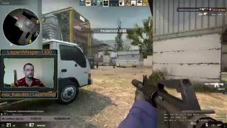 "Петросян" тимплей CS:GO ММ стрим 22/02/16